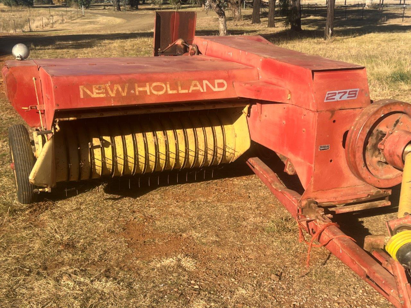 Lot New Holland Small Square Baler Auctionsplus