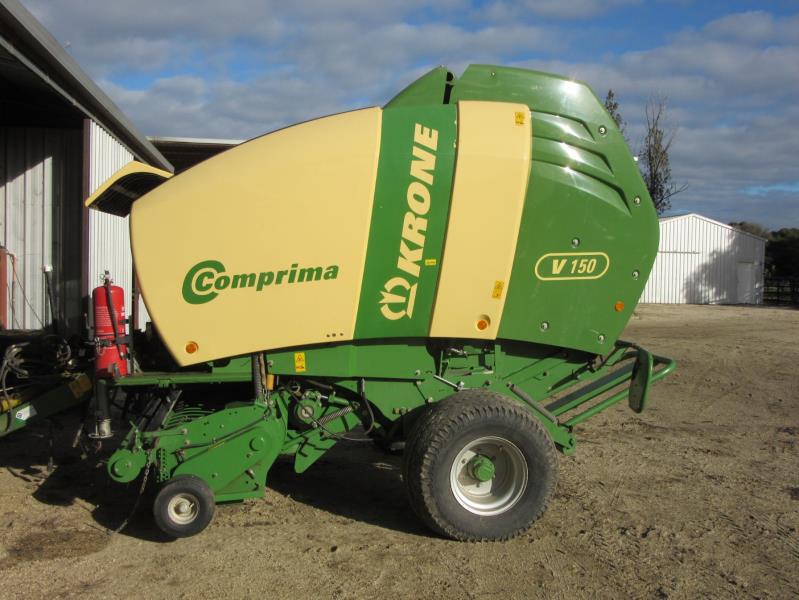 Lot 7 Krone V150 Round Baler AuctionsPlus