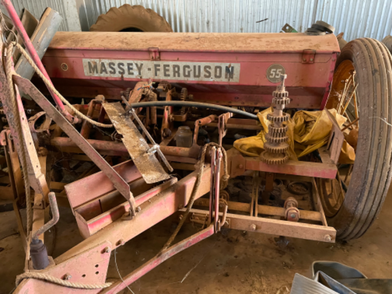 Lot 9 Massy Fergusson Seed Drill AuctionsPlus