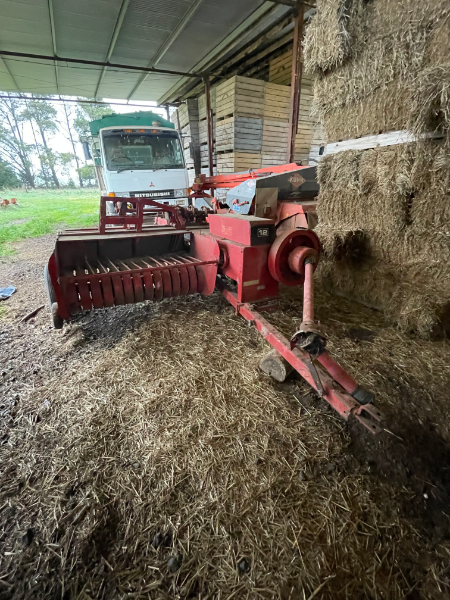 Lot Massey Ferguson Small Square Baler Auctionsplus