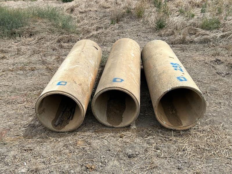 Concrete Pipes 28 Inch X 3 AuctionsPlus