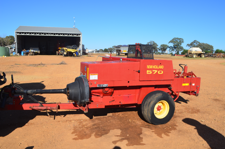 Lot New Holland Baler Auctionsplus