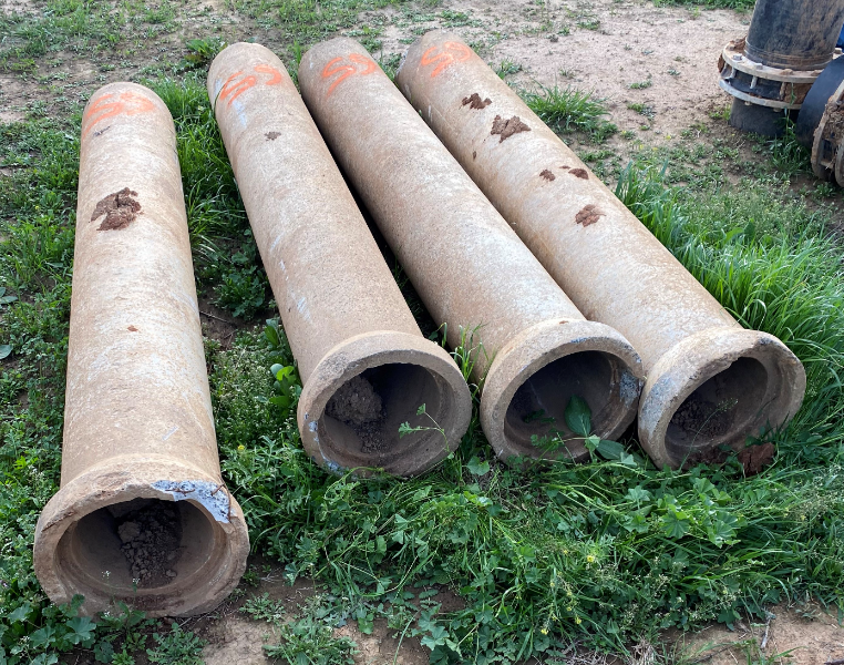 Lot Concrete Pipes Auctionsplus