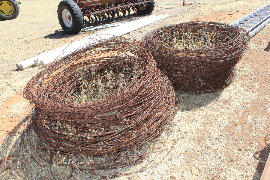 Lot Used Barbed Wire Auctionsplus