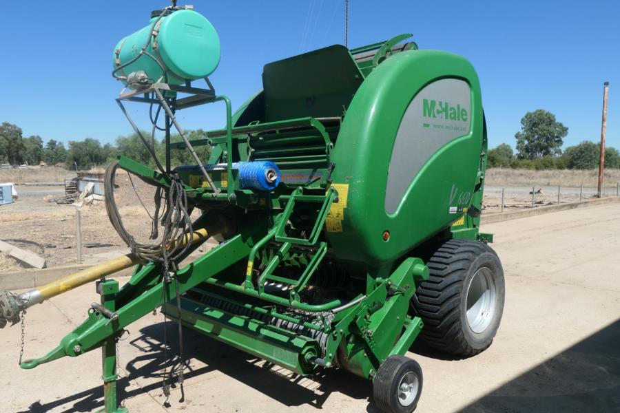 Lot 17 McHale Round Baler AuctionsPlus