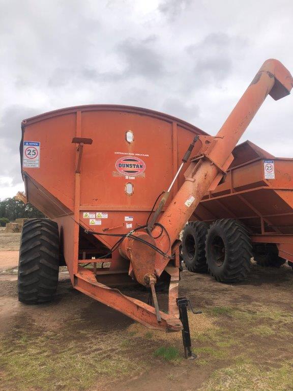 Lot 18 Dunstan 30 tonne Chaser Bin AuctionsPlus