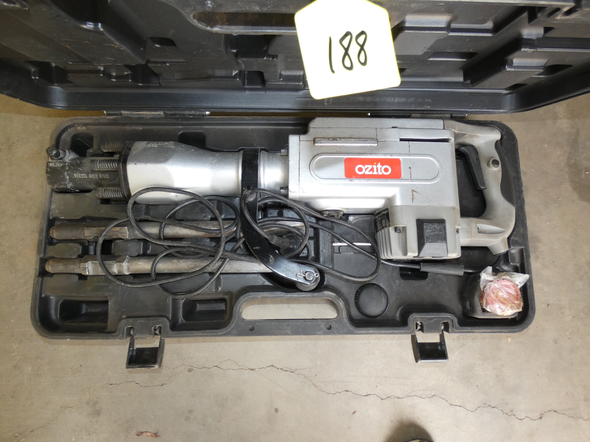 Lot 188 Concrete Chipper AuctionsPlus