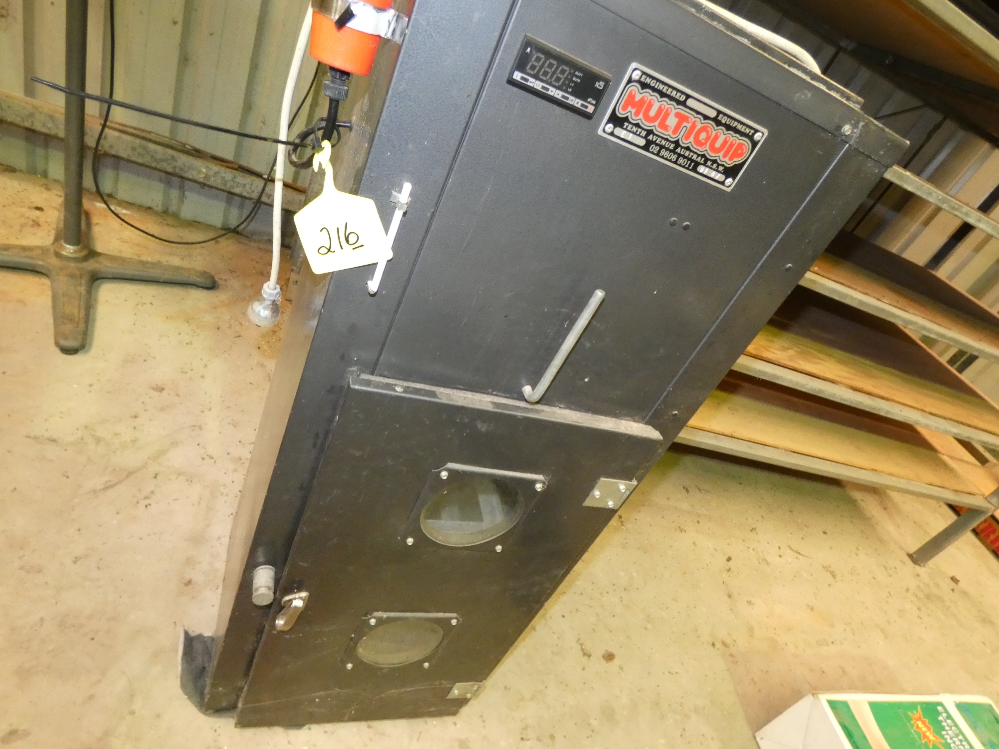 Lot 216 Multiquip 240 volt chicken Incubator AuctionsPlus