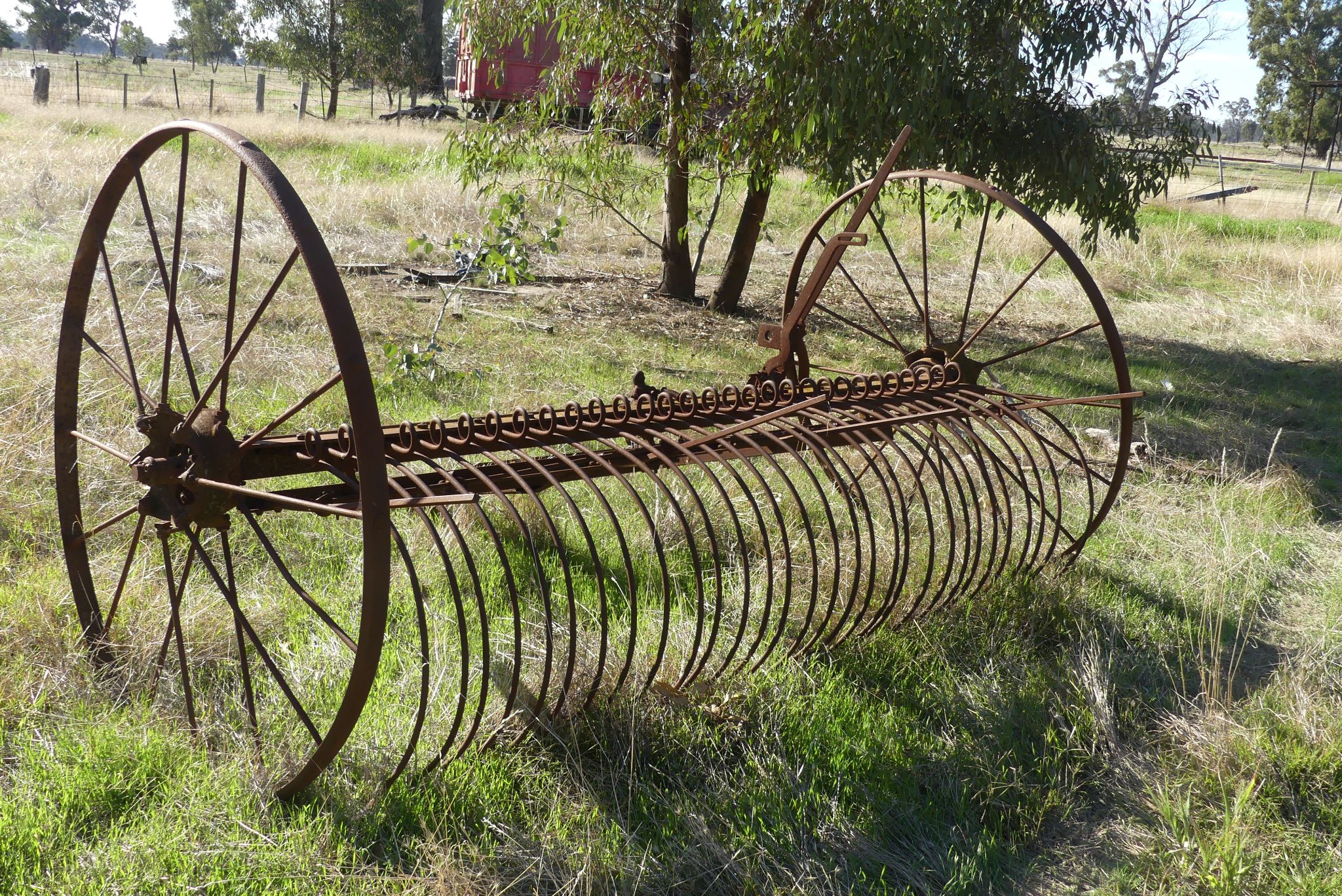 Lot 108 - Antique Hay Rake | AuctionsPlus