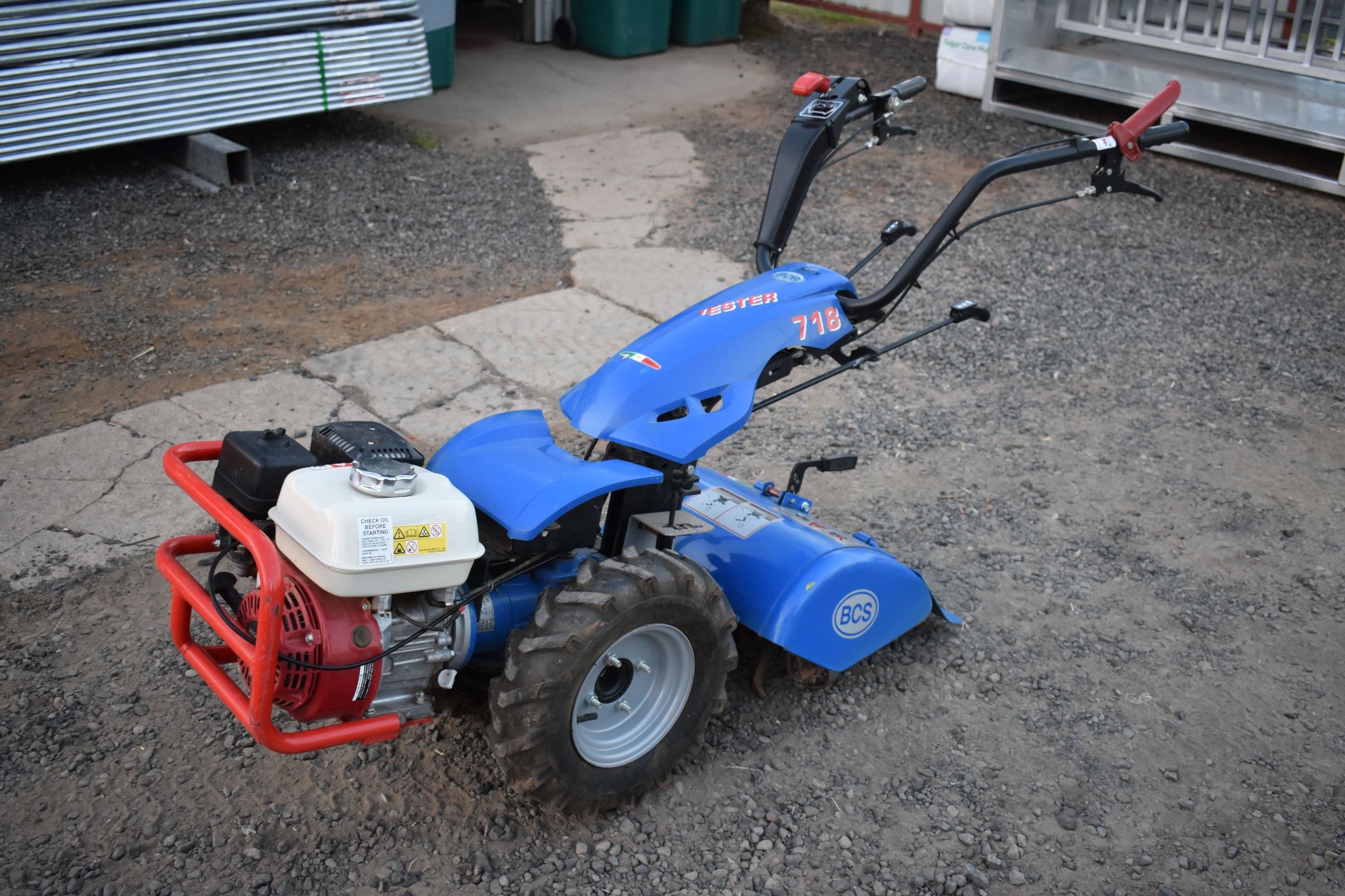 Lot 85 BCS rotary hoe AuctionsPlus