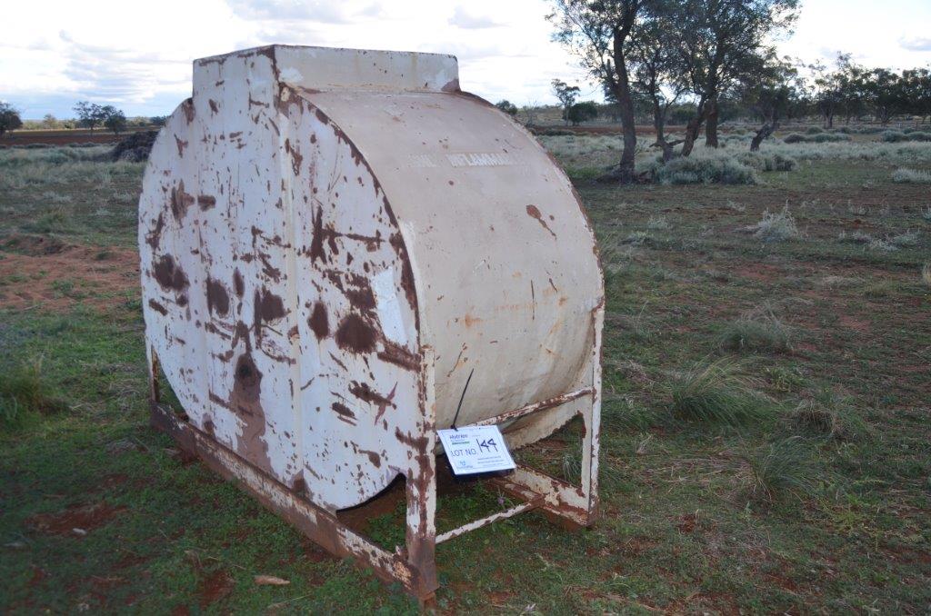 Lot 144 Old heating oil tank AuctionsPlus