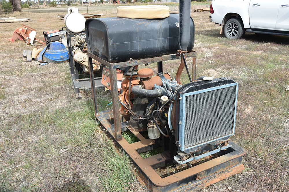 Lot 105 - Kubota water pump | AuctionsPlus