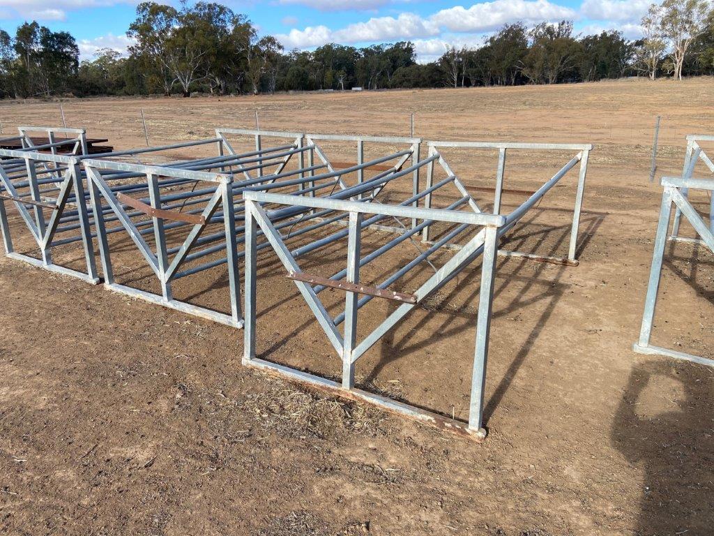 Lot 115 Square Bale Feeders AuctionsPlus