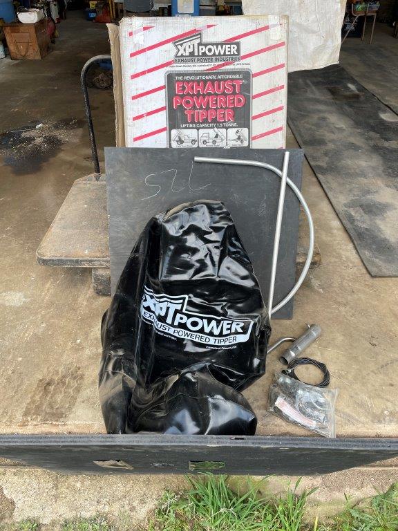 Lot 146 exhaust powered tipper AuctionsPlus