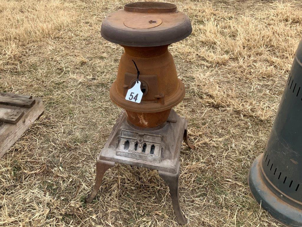 Lot 54 Small woodfire heater AuctionsPlus