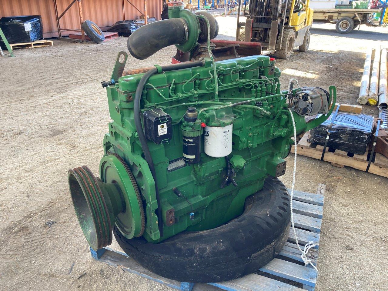 Lot 104 - Used JD 8.1L engine 6081 ex cotton picker | AuctionsPlus