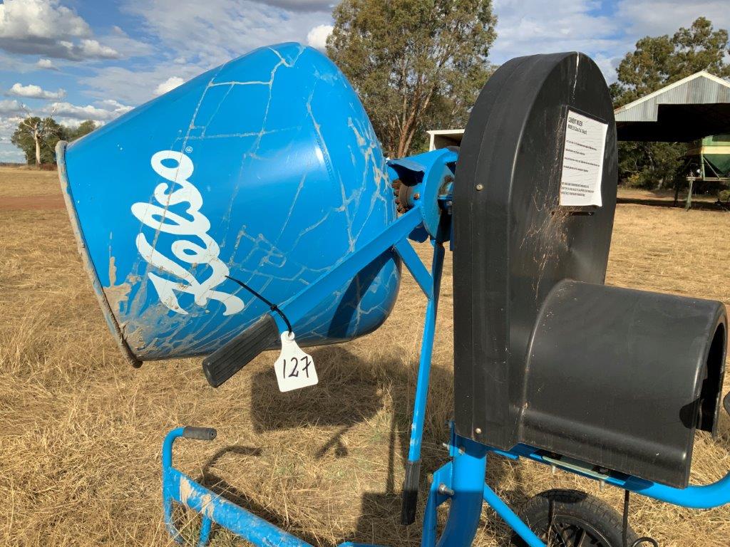 Lot 127 Westmix electric cement mixer AuctionsPlus