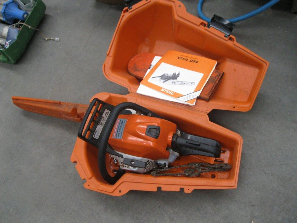 Lot 23 Stihl ms181 chainsaw in carry case AuctionsPlus