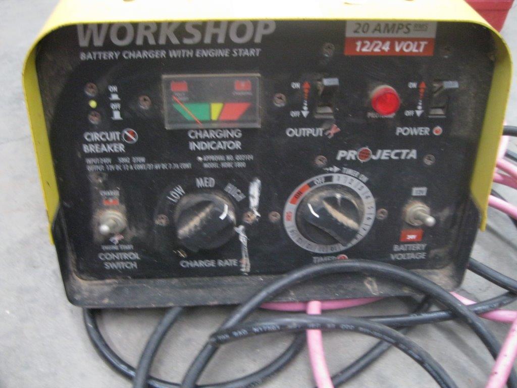 Lot 84 Projecta battery charger AuctionsPlus