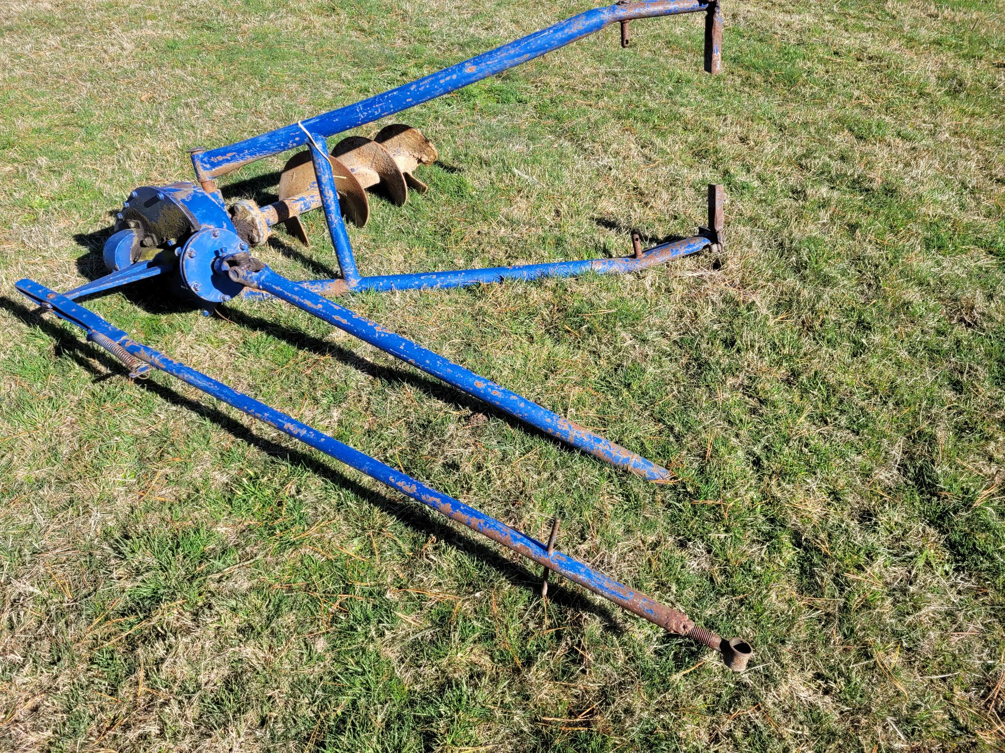 Lot 24 Post Hole Auger AuctionsPlus