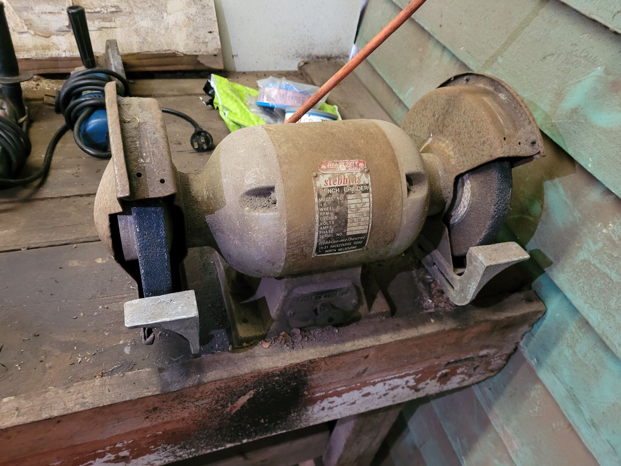 Lot 51 Bench Grinder AuctionsPlus