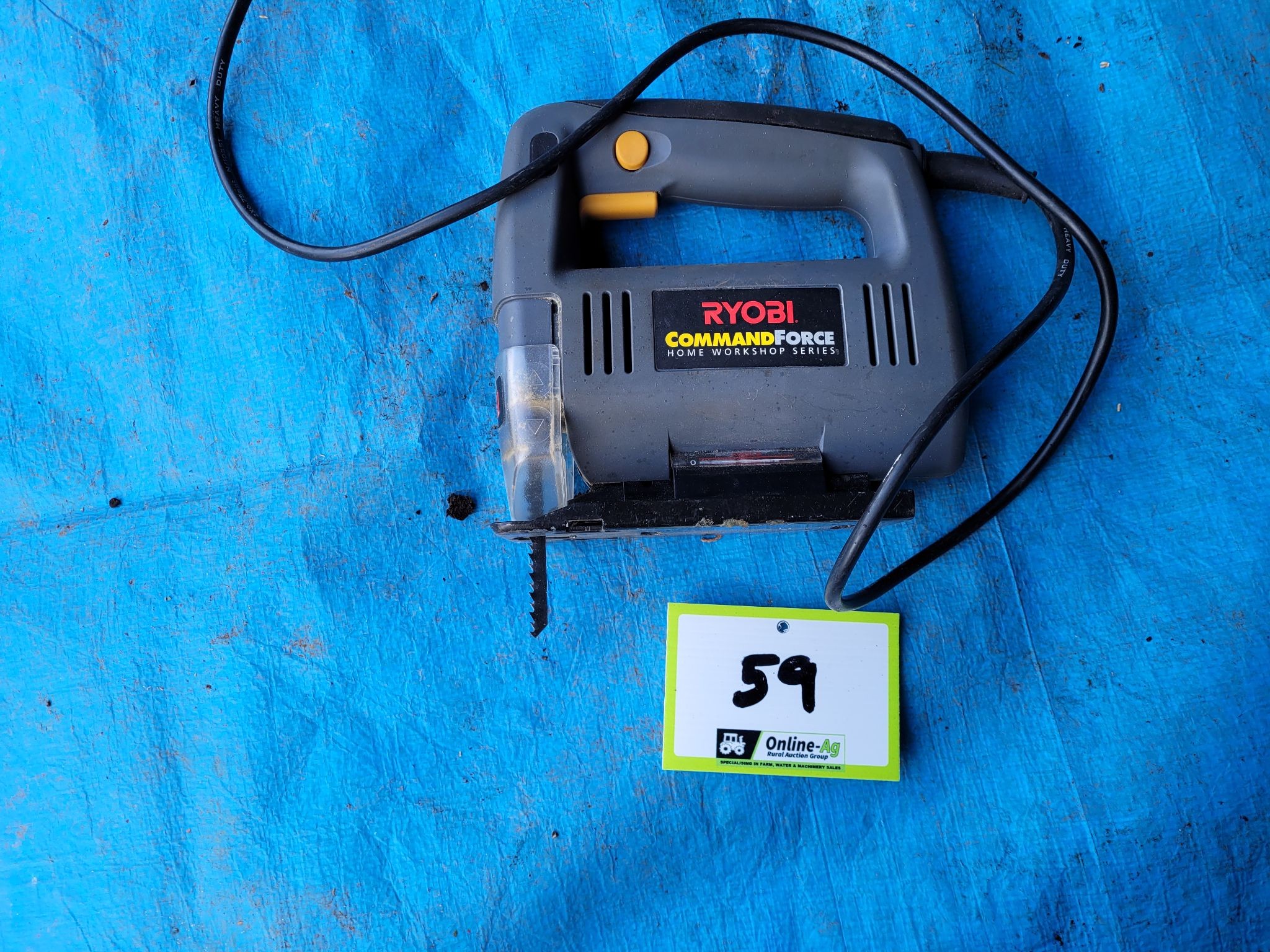 Lot 59 Ryobi Jigsaw CJ500 AuctionsPlus