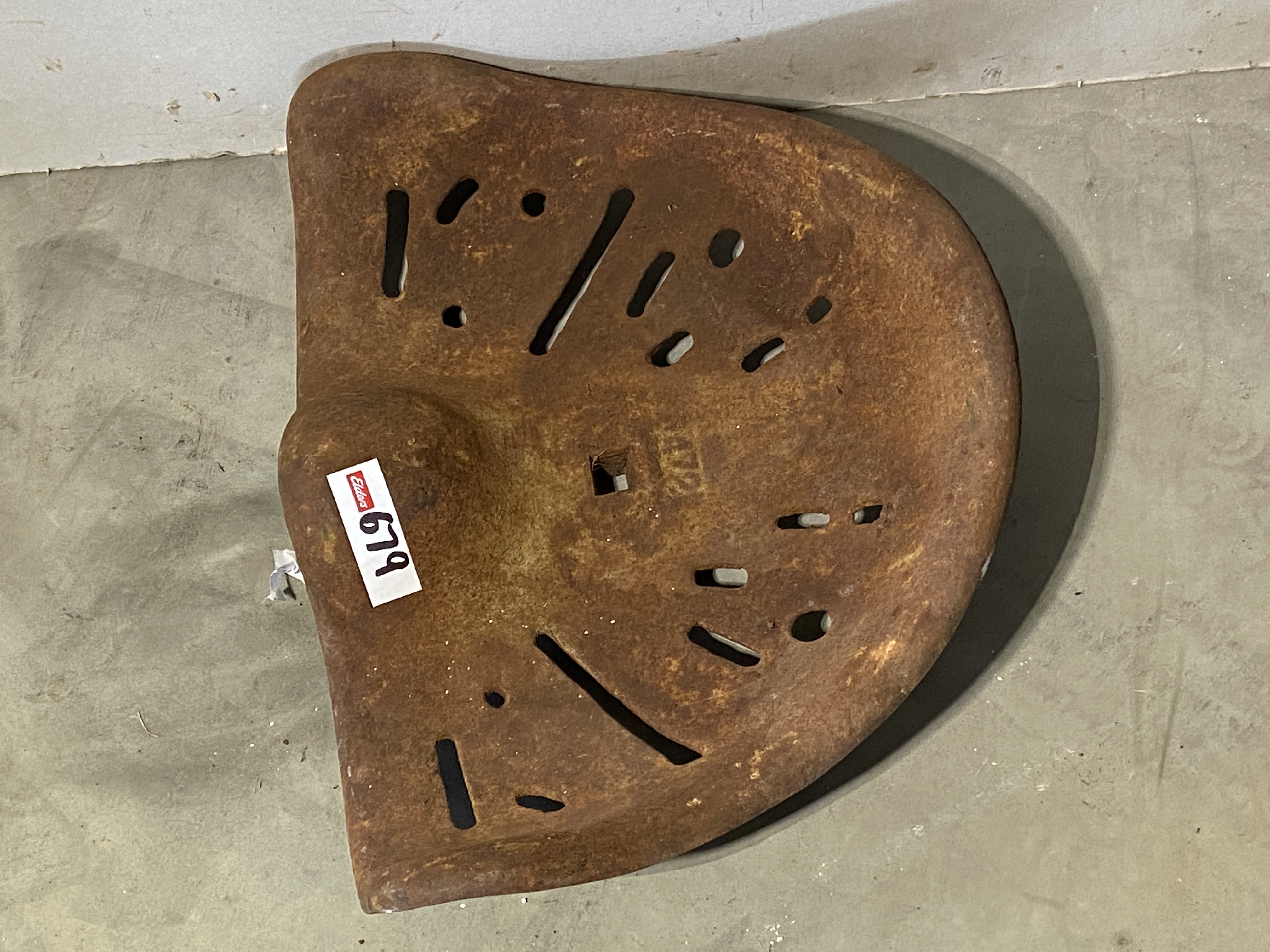 Lot 679 Cast Iron Tractor Seat AuctionsPlus