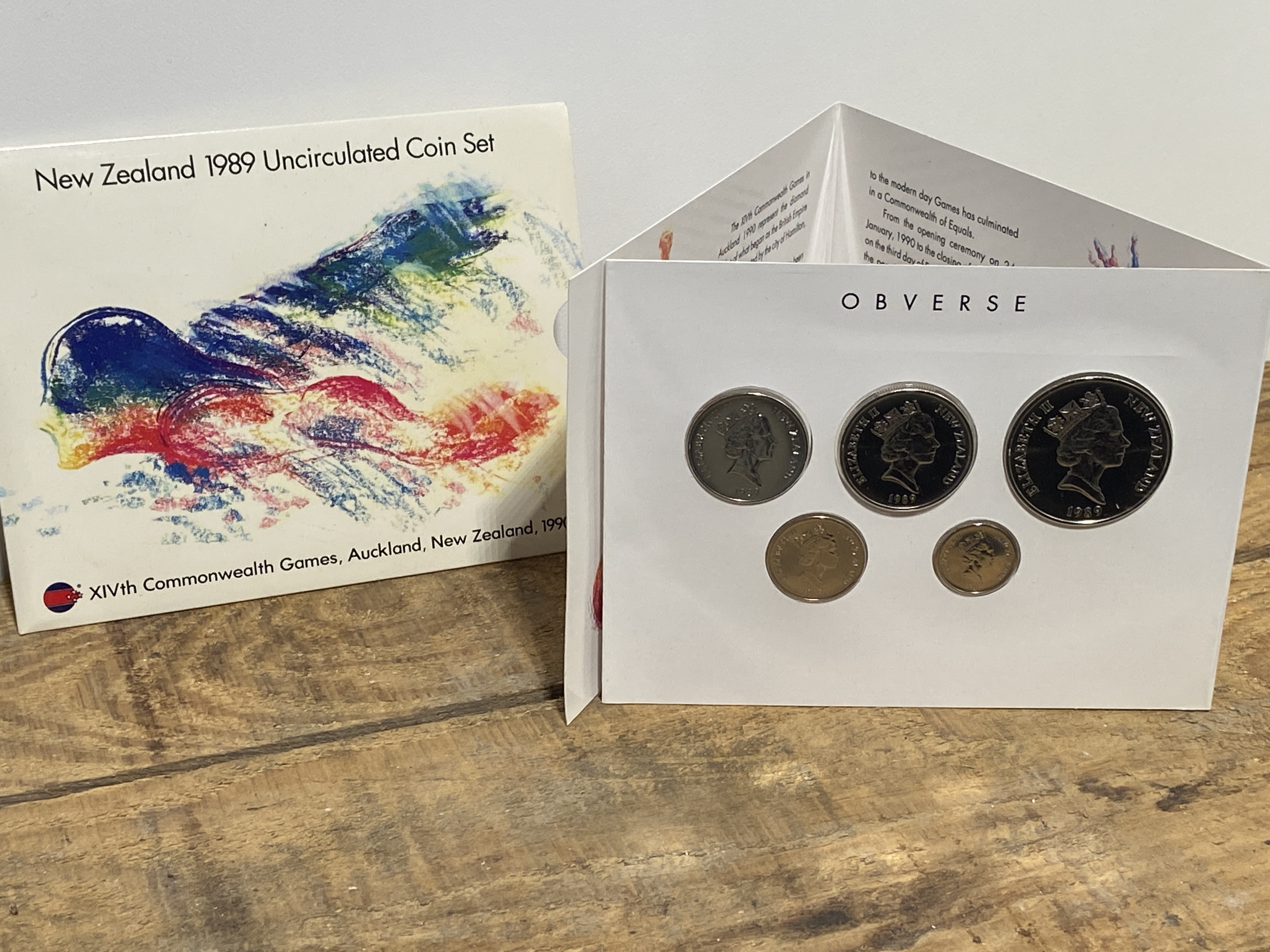 Lot 1064 1989 New Zealand Uncirculated Coin Set AuctionsPlus