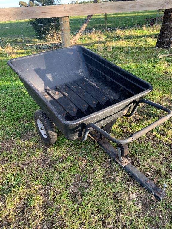 Lot 113 - Garden Trailer | AuctionsPlus