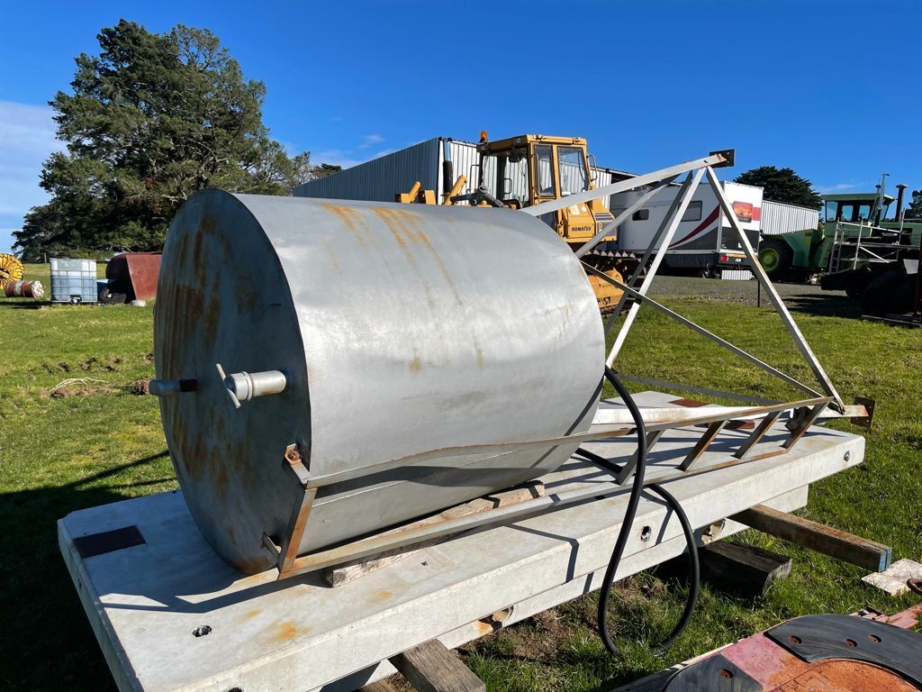 Lot 61 Overhead Diesel Fuel Tank AuctionsPlus