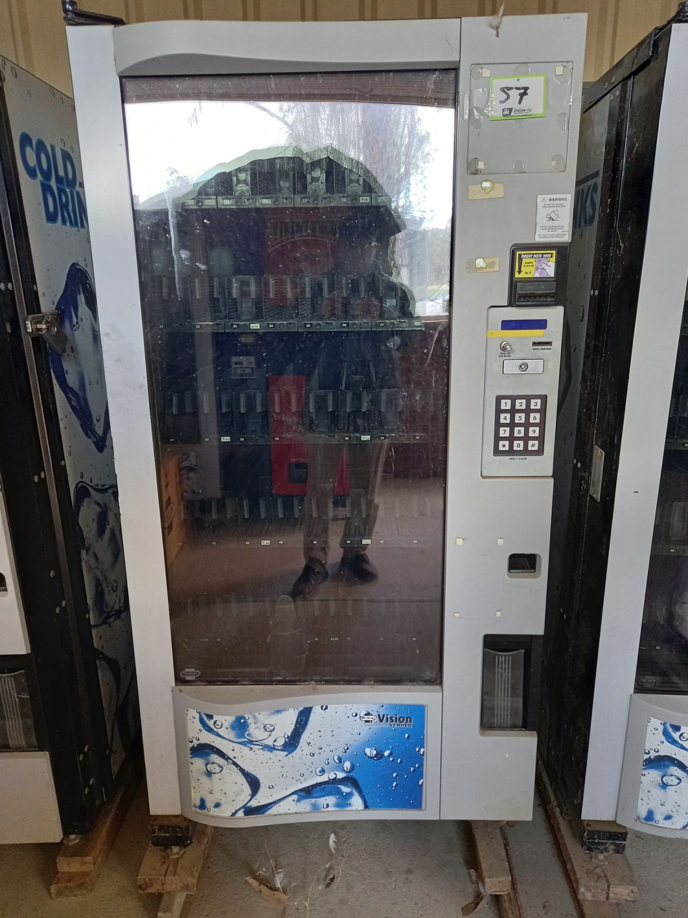 Lot 57 Refrigerated Vending Machine AuctionsPlus