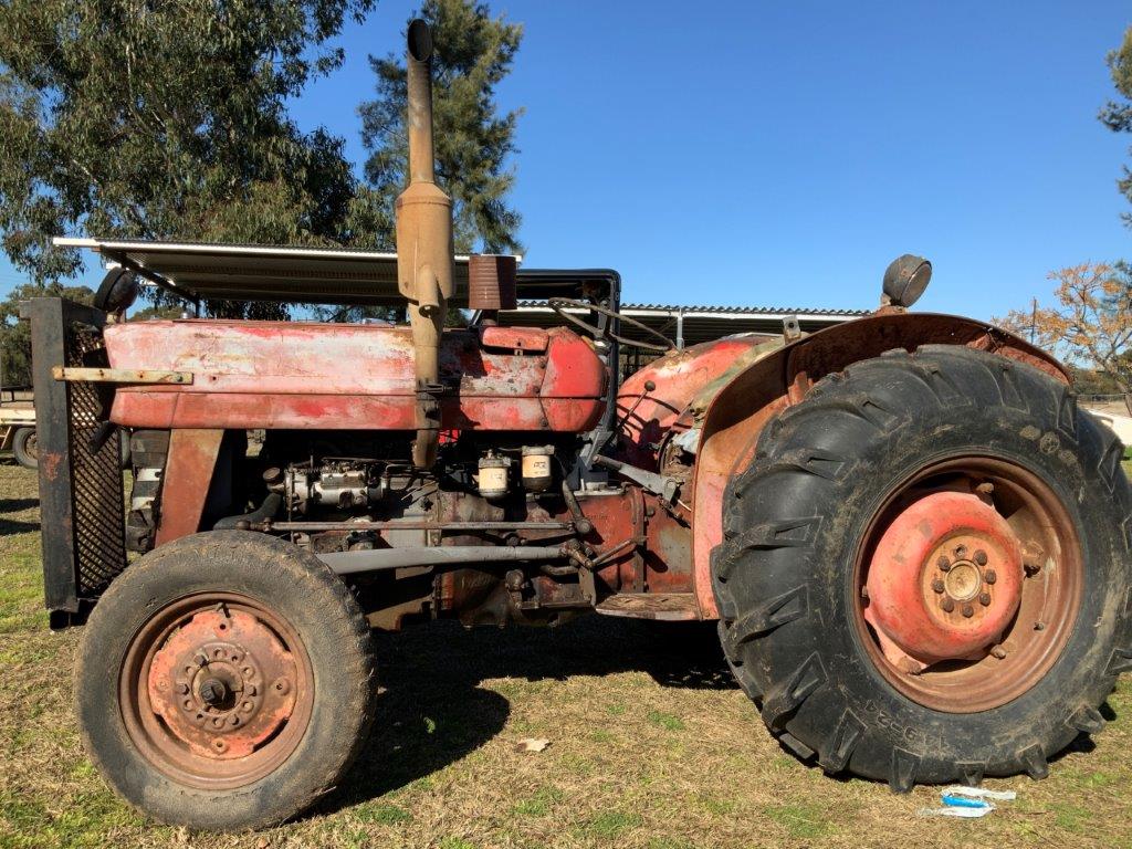 Lot 4 Massey Ferguson 35 Deluxe Auctionsplus 1974