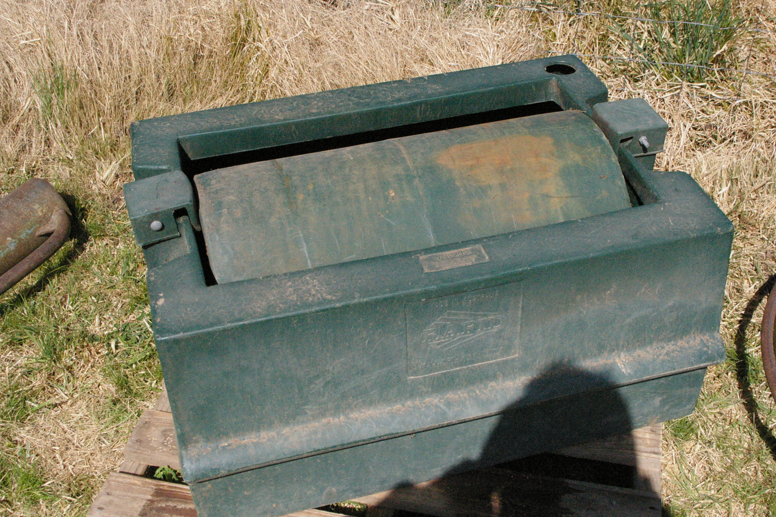 Lot 118 Reln molasses drum lick feeder AuctionsPlus