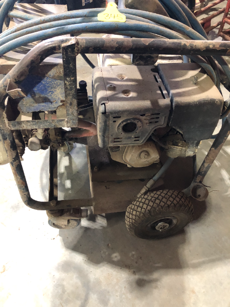 Lot 345 - Gerni pressure washer, Honda Petrol motor, | AuctionsPlus