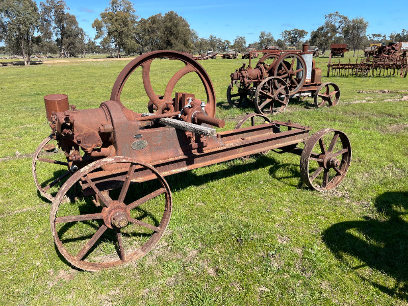 Lot 372 Ruston Hornsby 6hp Engine No. 52643 on Transport. Missing Parts AuctionsPlus