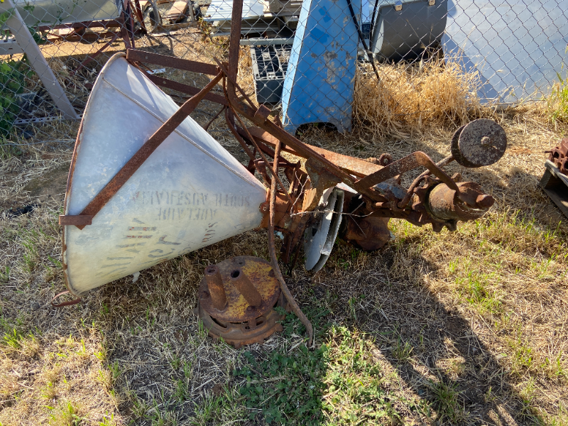Lot 133 Vintage Fertilizer Spreader AuctionsPlus