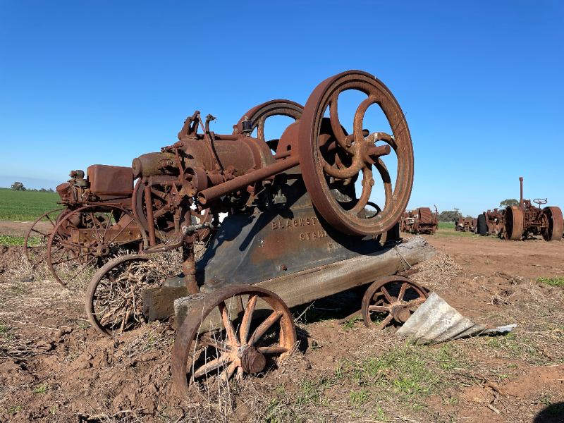 Lot 931 The Blackstone 6.5hp Engine No. 80241 on Imperial Pitt