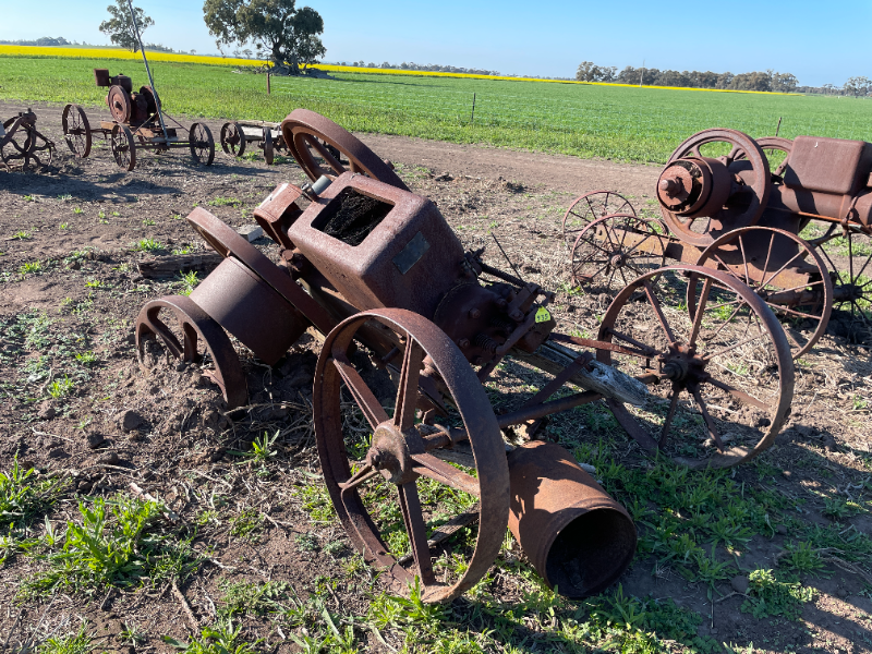 Lot 935 Fullar and Johnston 7hp Engine on Transport AuctionsPlus