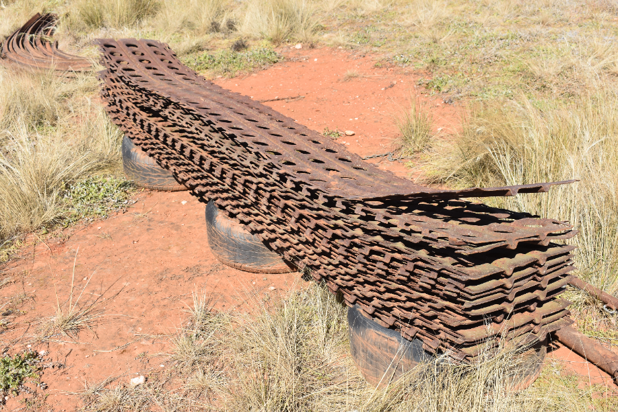 Lot 126 - WW2 landing mesh | AuctionsPlus