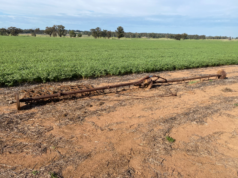 Lot 141 Harrow bar AuctionsPlus