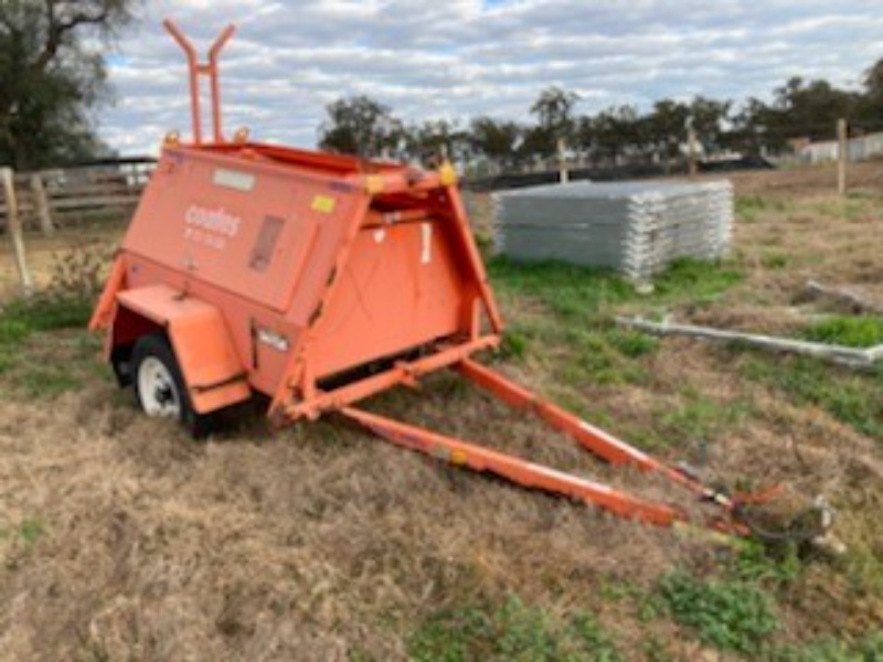 Lot 8 Handyman trailer ex Coates Hire AuctionsPlus