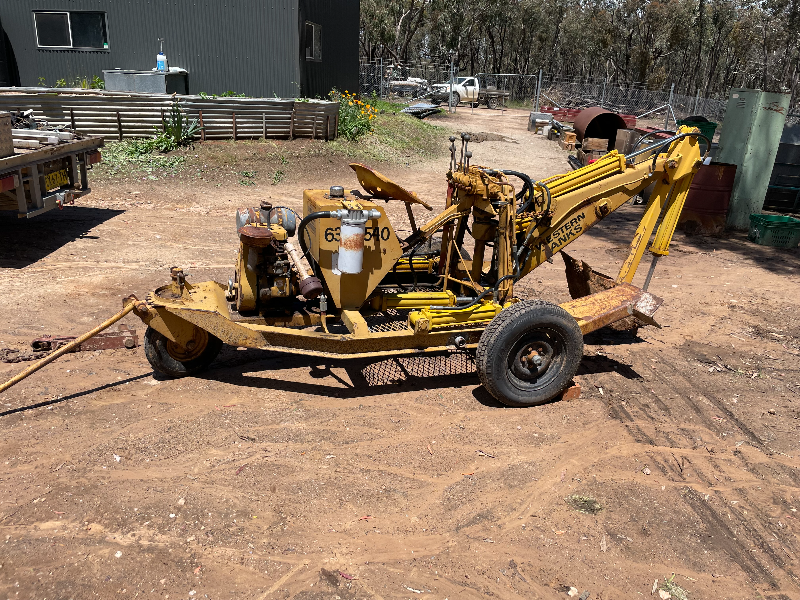 Lot 85 Backhoe AuctionsPlus