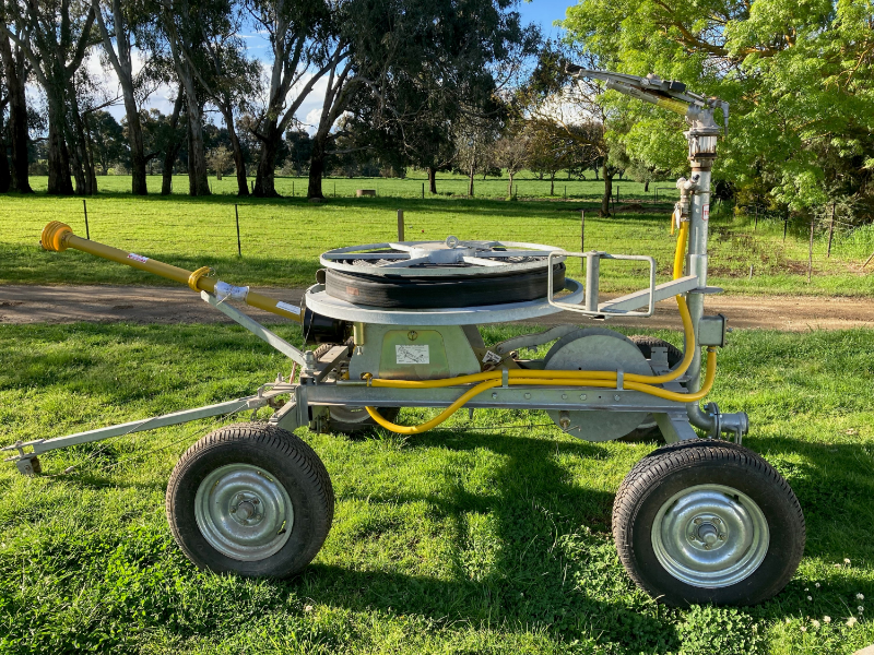 trailco travelling irrigator for sale