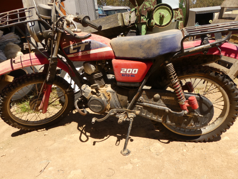 Lot 89 Honda CT 200 Auto Ag bike AuctionsPlus