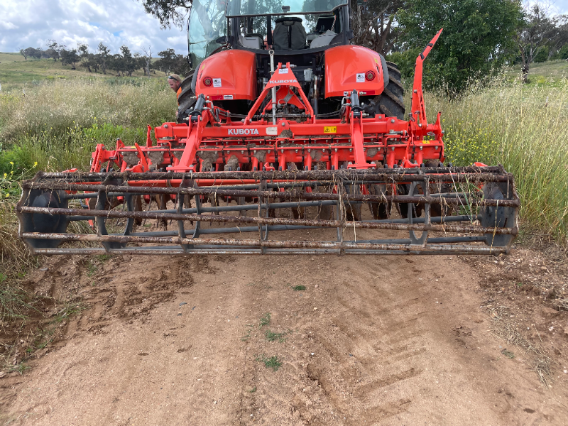 Lot 4 Kubota cd2300 speed tiller AuctionsPlus