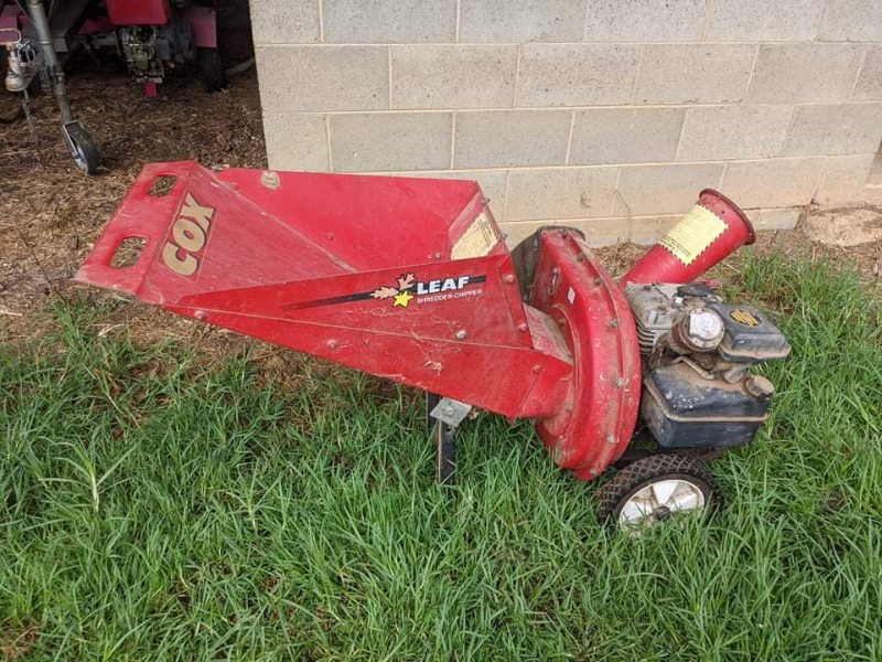 Lot 130 - Cox Leaf Shredder Chipper | AuctionsPlus