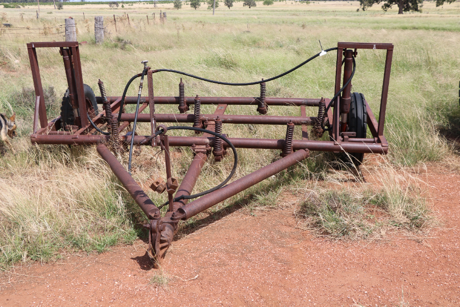 Lot 101 Graham Home Chisel Plough. AuctionsPlus
