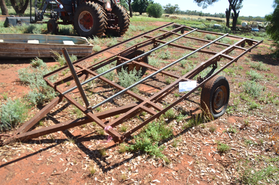 Lot 27 Old Trailer Frame & AFrame AuctionsPlus