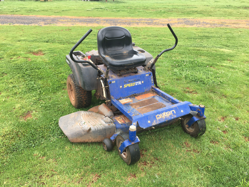 Lot 10 Dixon Speed Ztr Zero Turn Mower Auctionsplus