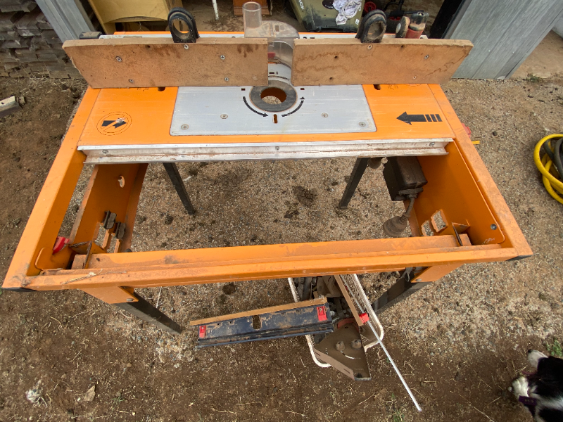 Lot 136 Triton Router Table AuctionsPlus